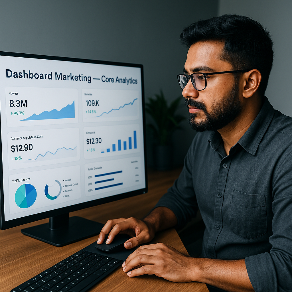 Dashboard Marketing — Core Analytics